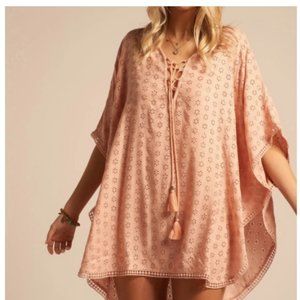 Capri Kaftan in all over eyelet